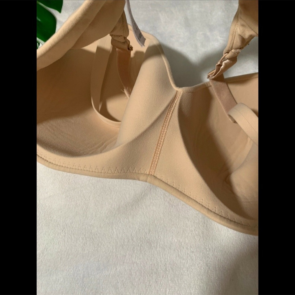$65 Wacoal How Perfect No-Wire Contour‎ Bra in Nude [SZ 34DDD US ] - Picture 7 of 15
